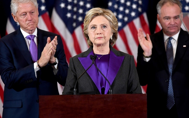 Lost the elections while Donald Trump won