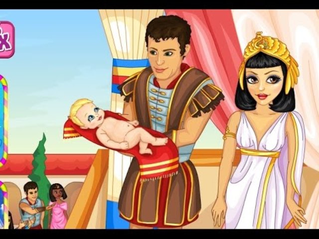 Cleopatra has Caesars child