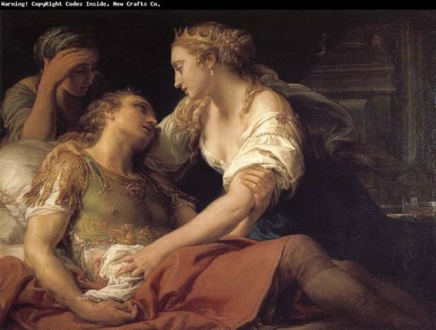 Cleopatra’s other brother-husband dies of poisoning and Caesar is assassinated