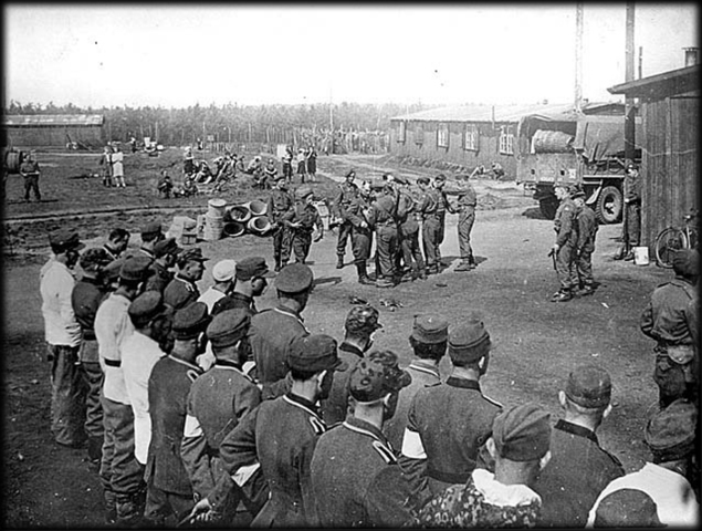 Homer Eslie Hall, Charlie Harrist and Herk Streitburger escape German POW camp