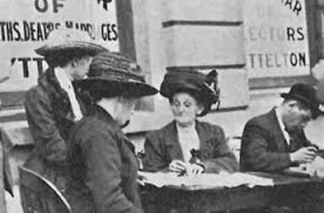 New Zeland Becomes the First Country to Grant Women Full Voting Rights