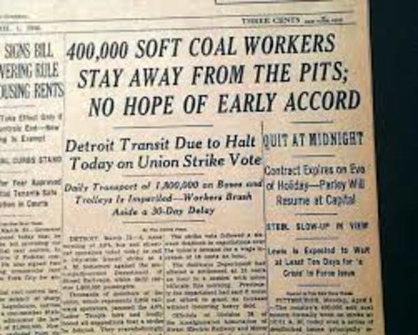 Bituminous Coal Strike