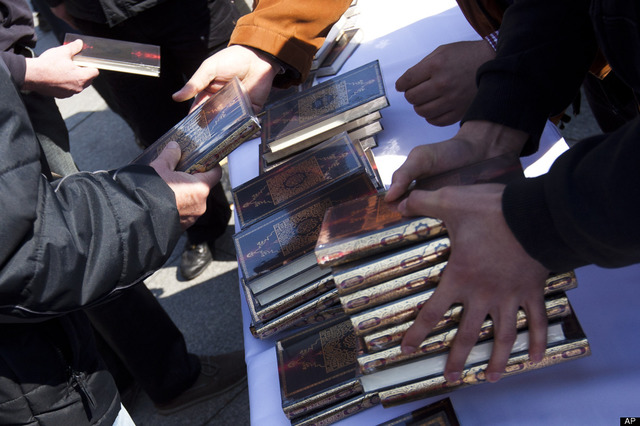 Picture of Distribution of the Qu'ran