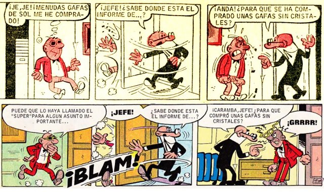 Primera aparición de Mortadelo y Filemón en Pulgarcito