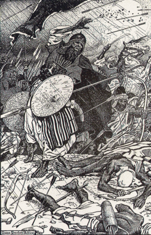 Picture of Ali Punishes the Rebels who Killed Uthman