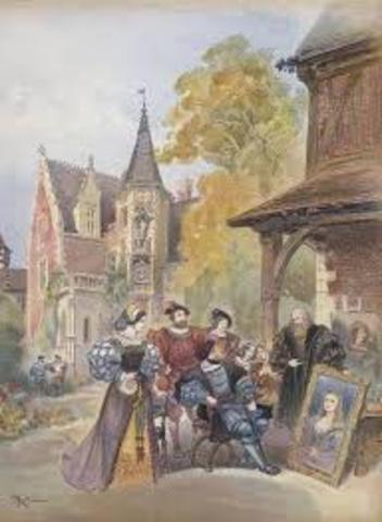 Leonardo se va a Francia