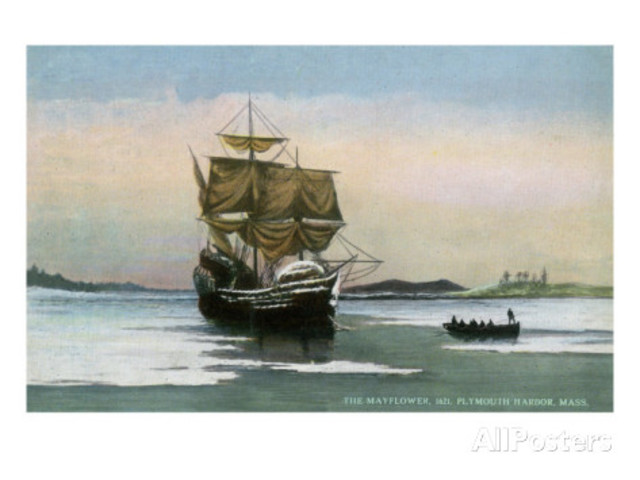 Men landed on Virginia's James River