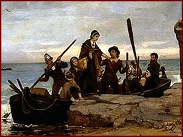 Pilgrims at Plymouth