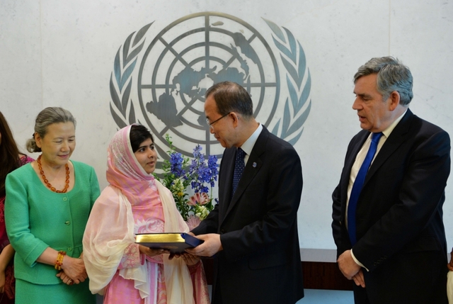 The day she met Gordon Brown