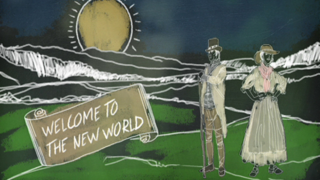 Roanoke  and Jamestown