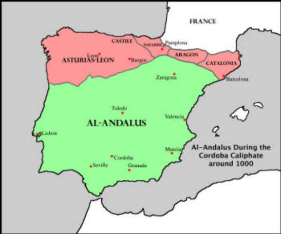 Picture of End of Umayyad Dynasty in Spain