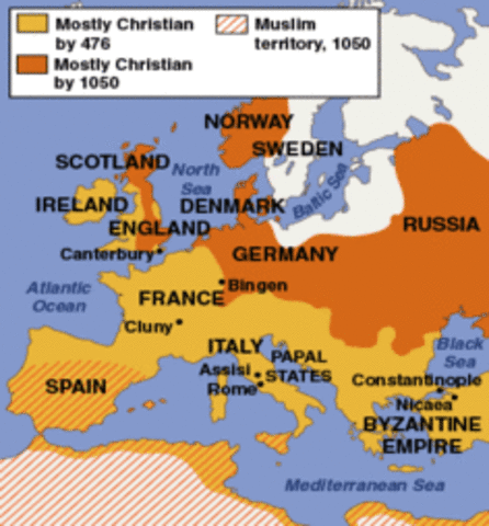 Christianity Becomes Official Religion of Roman Empire