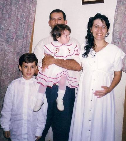 Almost the arrival in the world