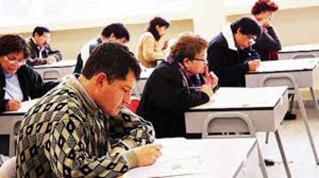 Evaluacion nacional de docentes y directivos