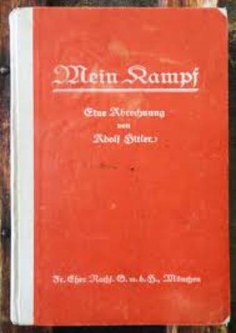 Hitler Publishes "Mein Kamph"