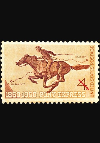 Establishment of the Pony Express