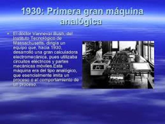 Maquina analógica