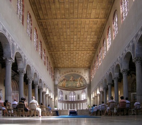 Interior of Santa Sabina
