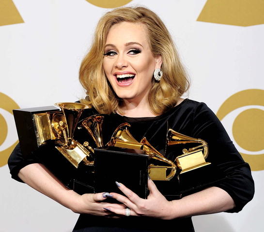 Сeremony of "Grammy" in 2012