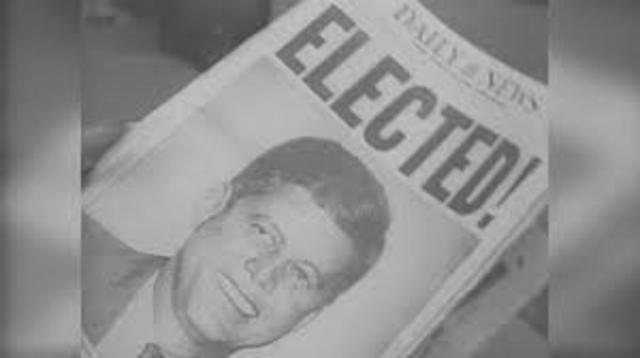 JFK elected as President