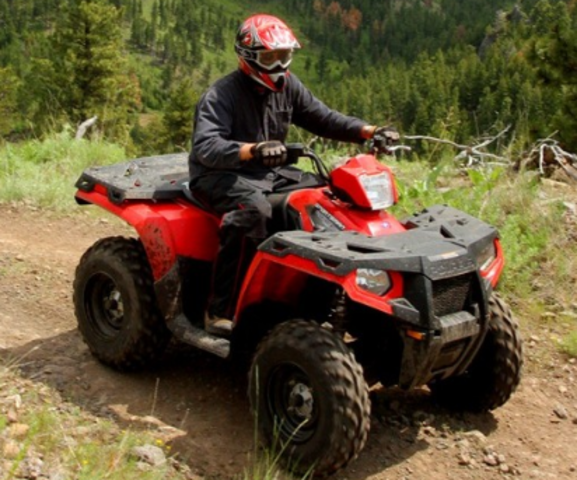 i went to the guadalajara to ride atv