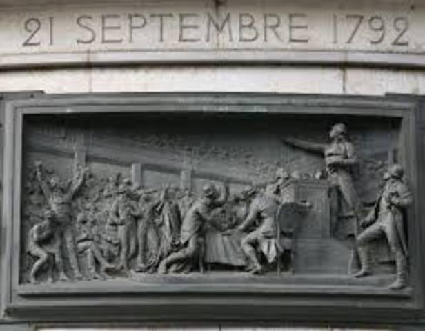 The French Republic is Set Up