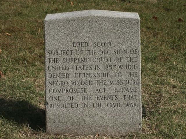 Dred Scott Supreme Court Decision (Red)