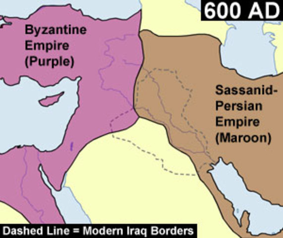 Threats from Eastern Roman and Persian