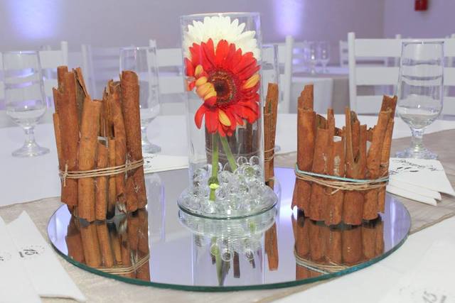 Decoração das Mesas
