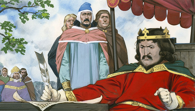 king john sings the manga carta