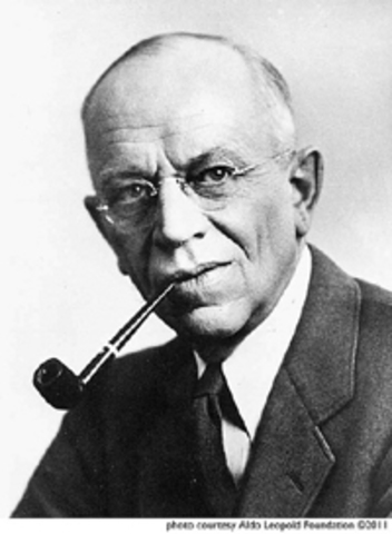 Aldo Leopold's birth