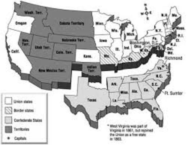 Southern states begin to secede