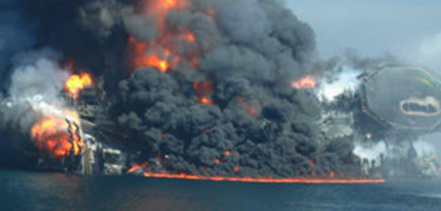 Cuyahoga River in Cleveland, Ohio, caught fire