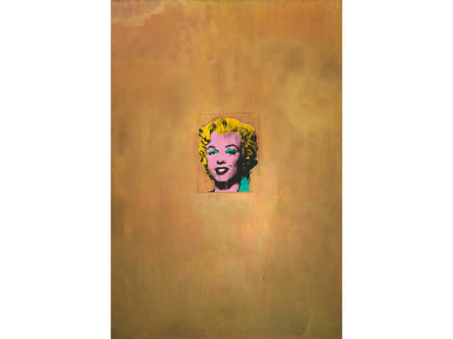 Gold Marilyn Monroe - Andy Warhol