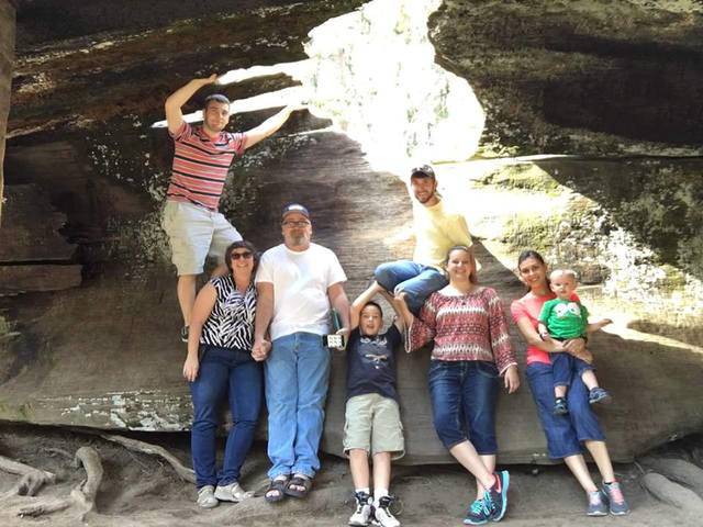 Garrett met my family