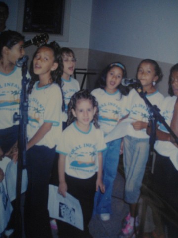 First time I sang in a choir