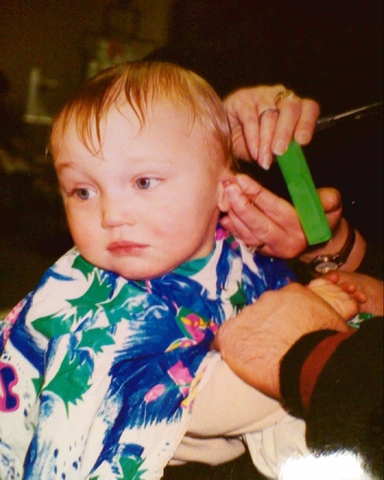 First haircut.