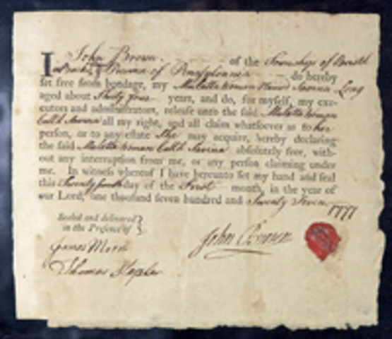 Georgia Prohibits Manumission