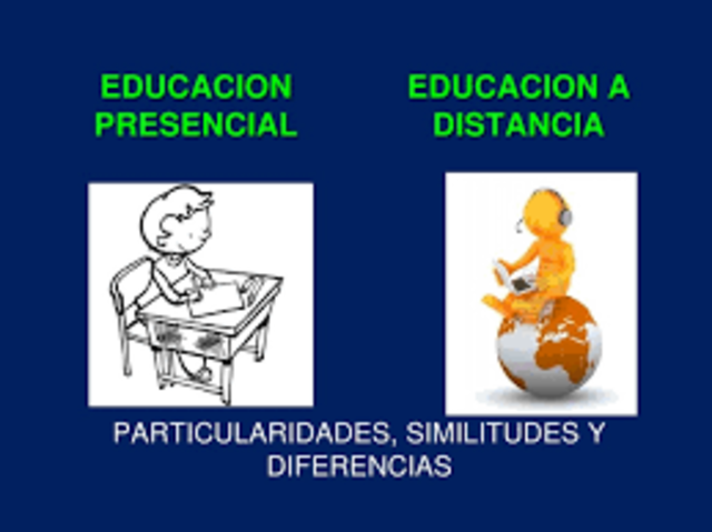 Educación a Distancia vs Educación Presencial