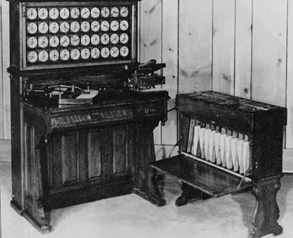 Máquina de Tabulación automática de tarjetas perforadas