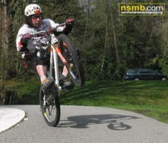 First catwalk on my bike