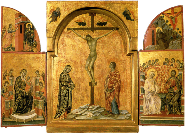 Triptych Crucifixion
