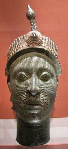 Bronze Ife Head