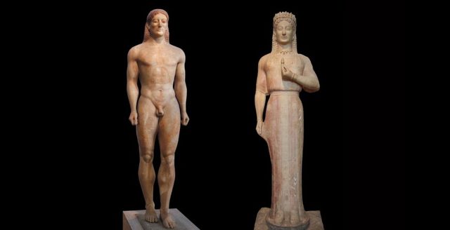 Kouros, c. 550 – 540 B.C.E
