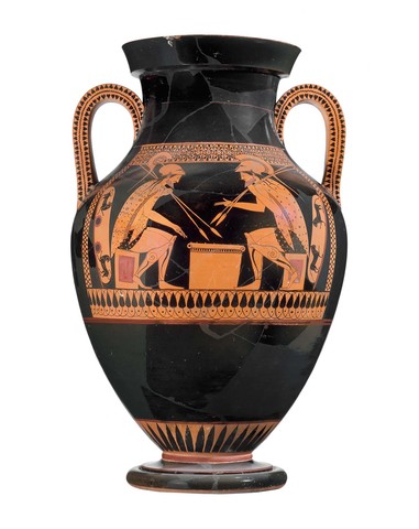 Bilingual amphora, c. 520 BC