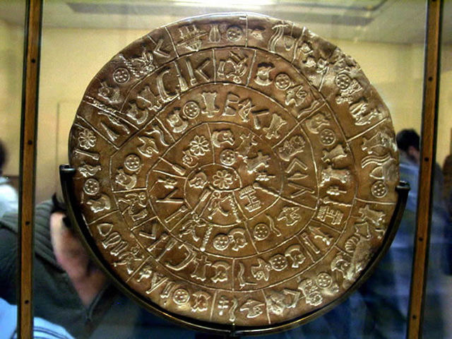 The Phaistos Disc, c. 1000 B. C.