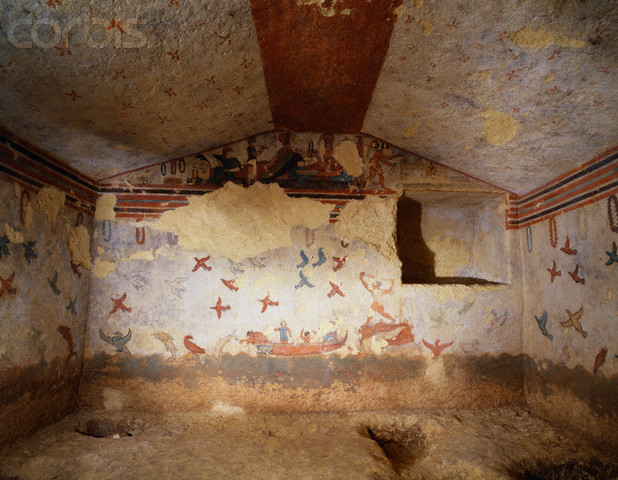 Tomb of Hunting and Fishing, Tarquinia c. 520 B.C.