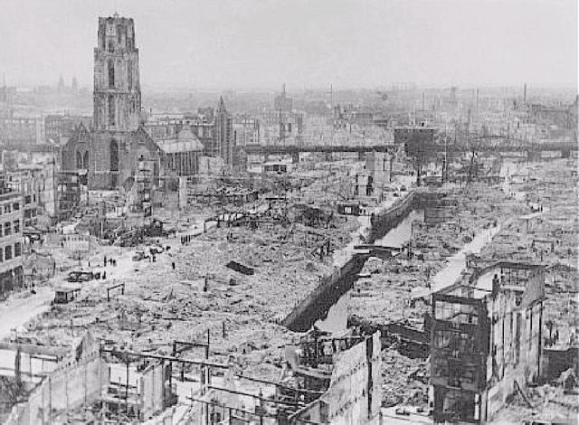 14 may: Germany bomed Rotterdam