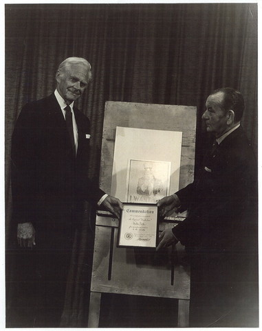 Botts meets President Lyndon B. Johnson.