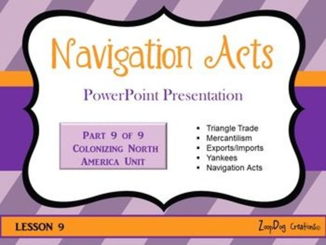 Oliver Cromwell’s Navigation Acts